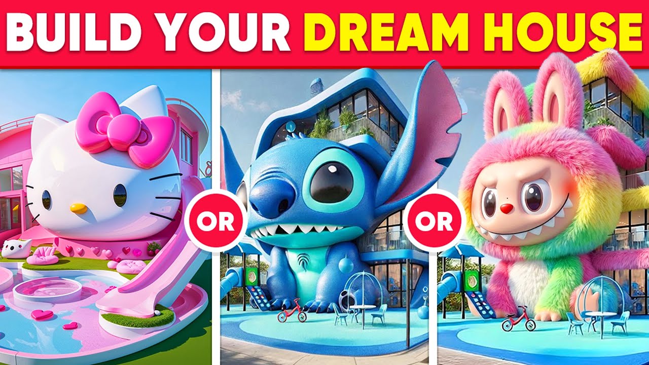 Would You Rather - Build Your Luxury Fantasy House 🏡🌈✨💎 | 2026 Edition | Paw Quiz