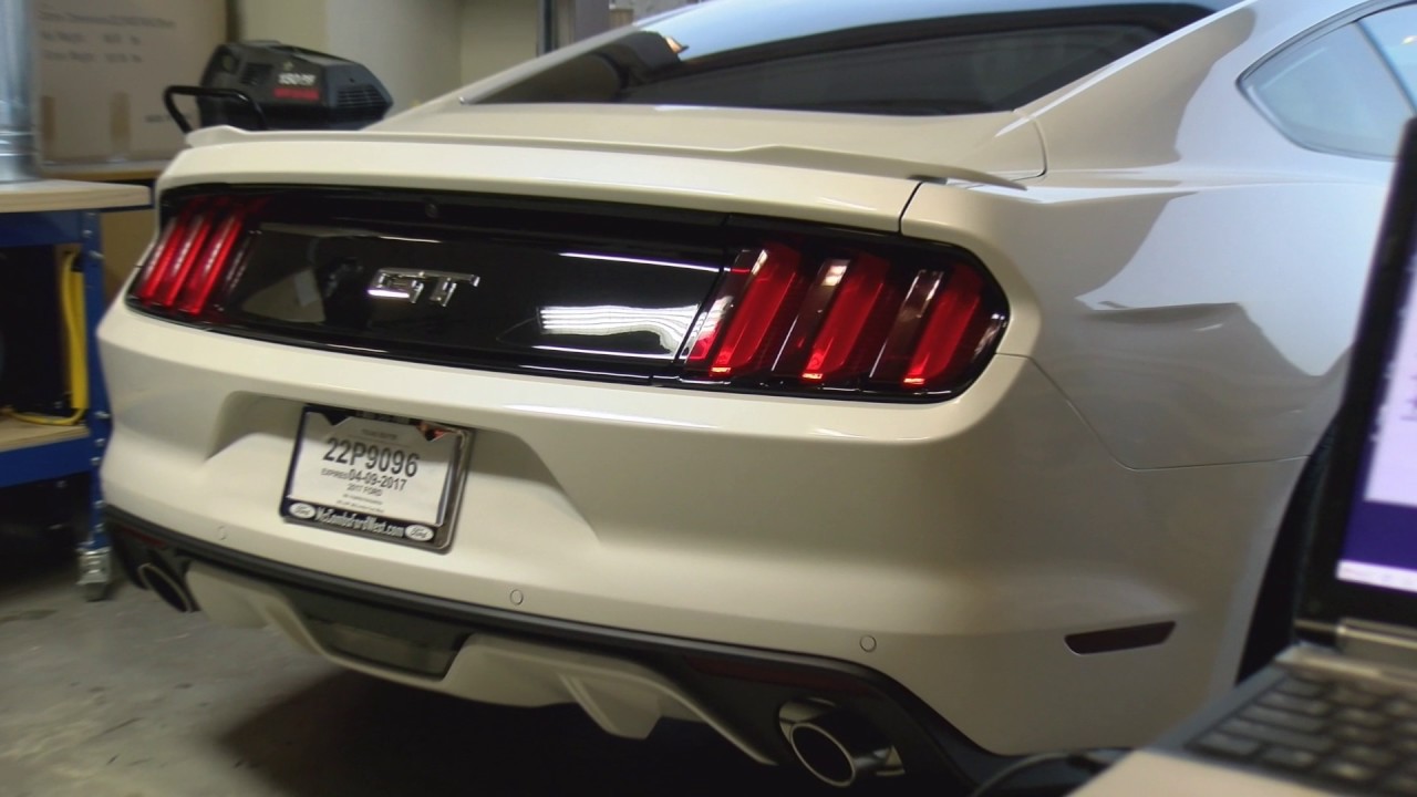 2017GT Stock to Borla Touring exhaust