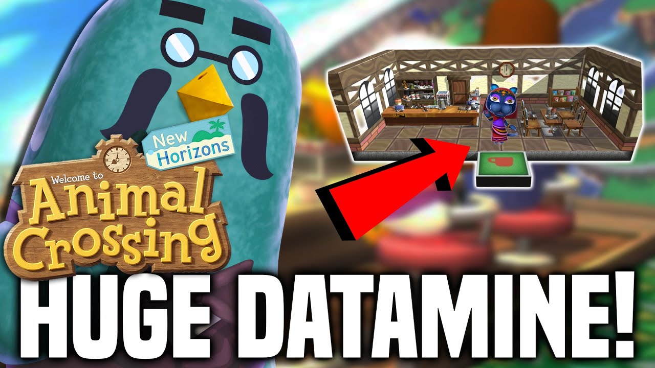 Animal Crossing BREWSTER UPDATE DATAMINE! Cafe, Katrina, More! (New Horizons Update 1.11 Datamine)