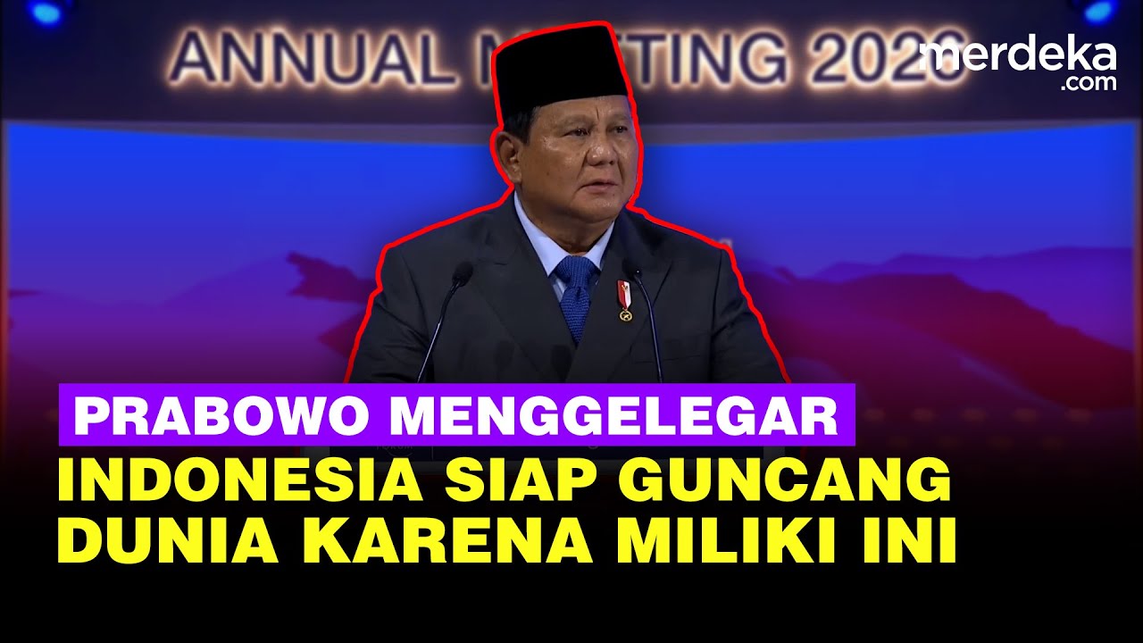 Pidato Menggelegar di WEF 2026! Prabowo Klaim Siap Mengejutkan Dunia Karena Indonesia Memiliki ini