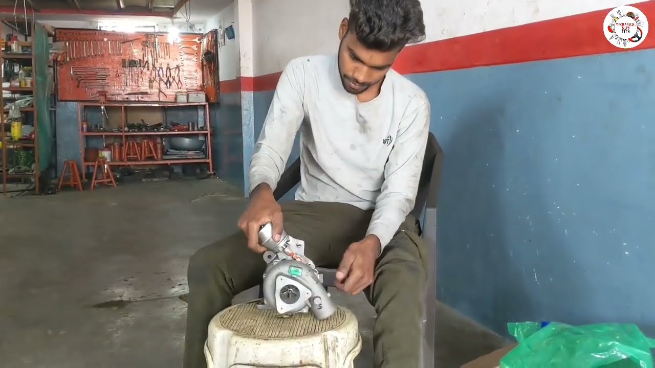 Scorpio Mhawk Turbocharger Unboxing || White Smoke Problem || #p0299 #turbocharger #scorpio