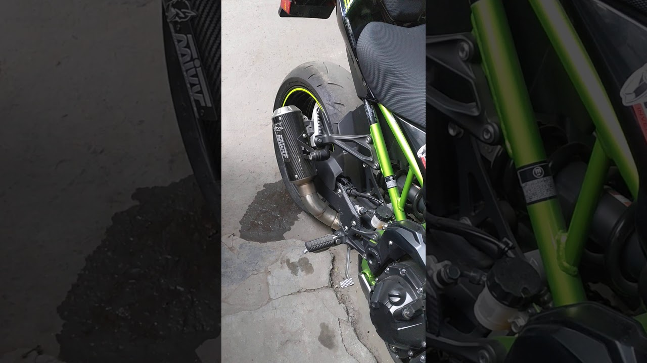 Kawasaki z900 Full system exhaust |Mivv Mk3 Carbon