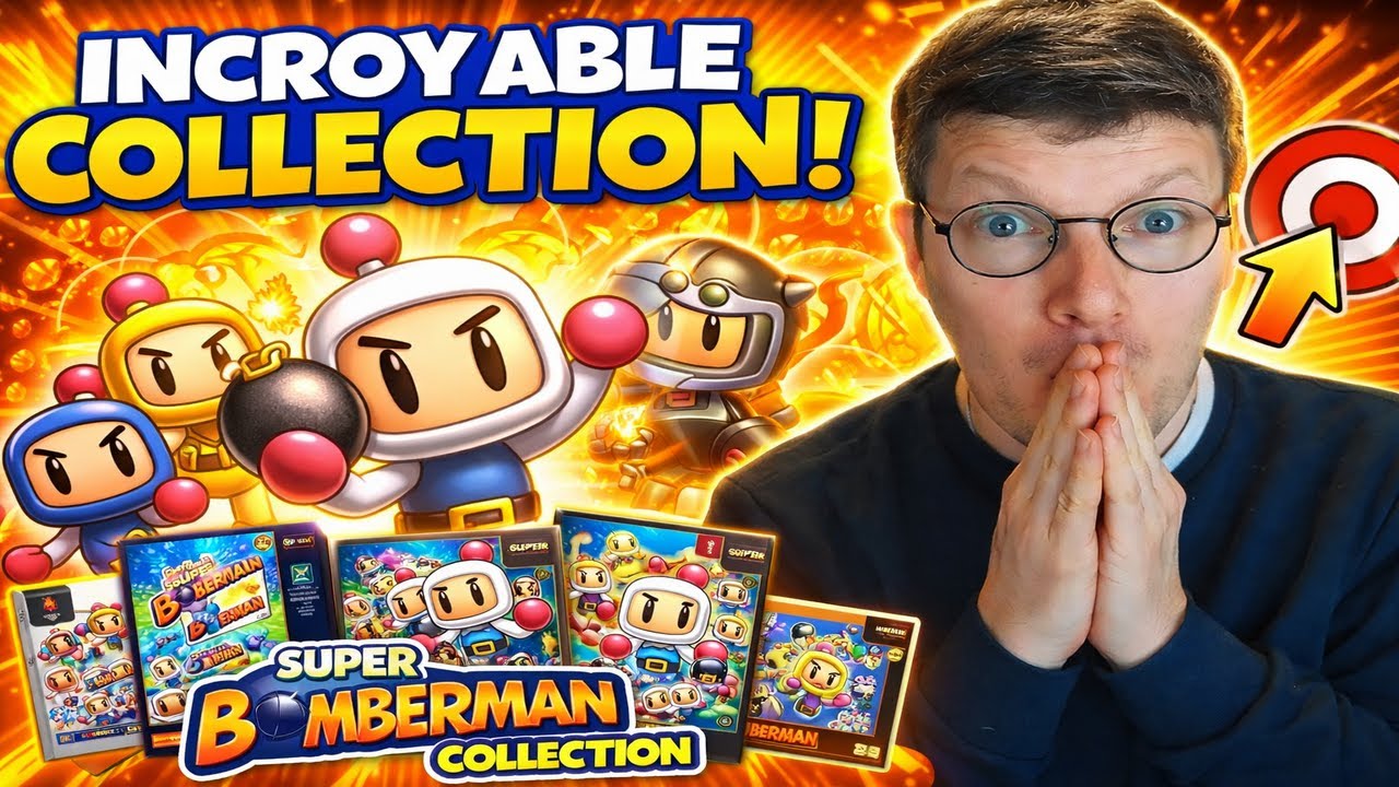 😍 La collection ULTIME de Bomberman ?  Super Bomberman Collection ! Découverte en live🤯