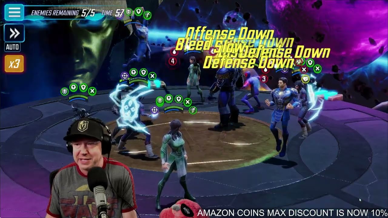 THIS TEAM IS A MESS IN ROOM 5 - MARVEL Strike Force - MSF