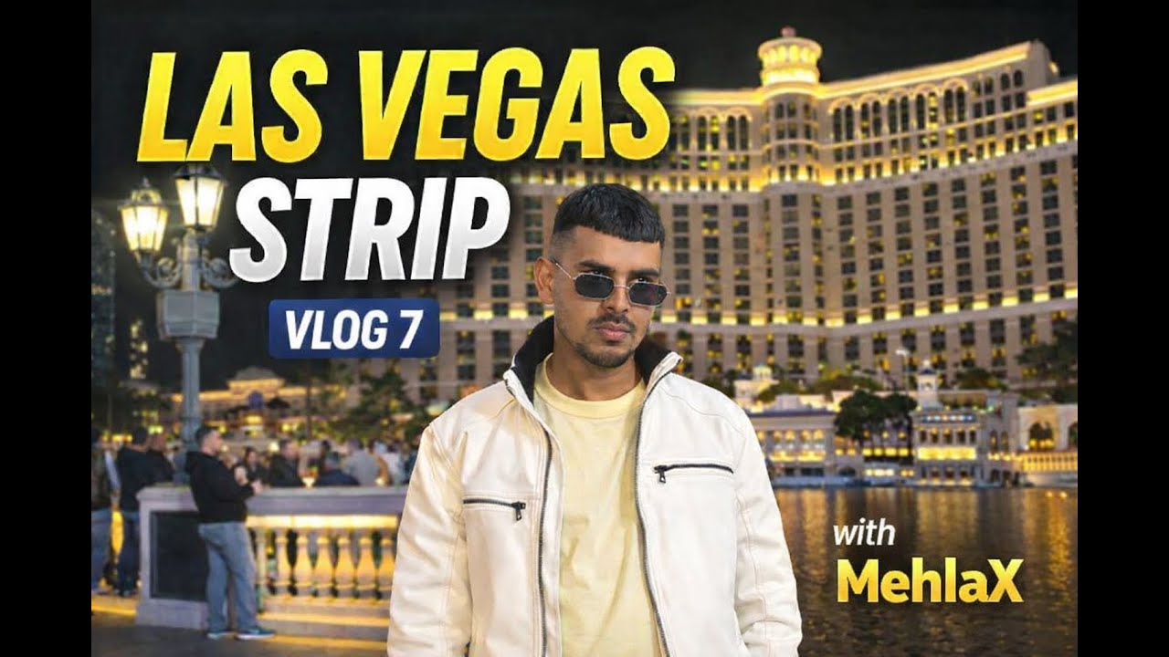 Vegas Strip at Night 🌃 | Vlog 7