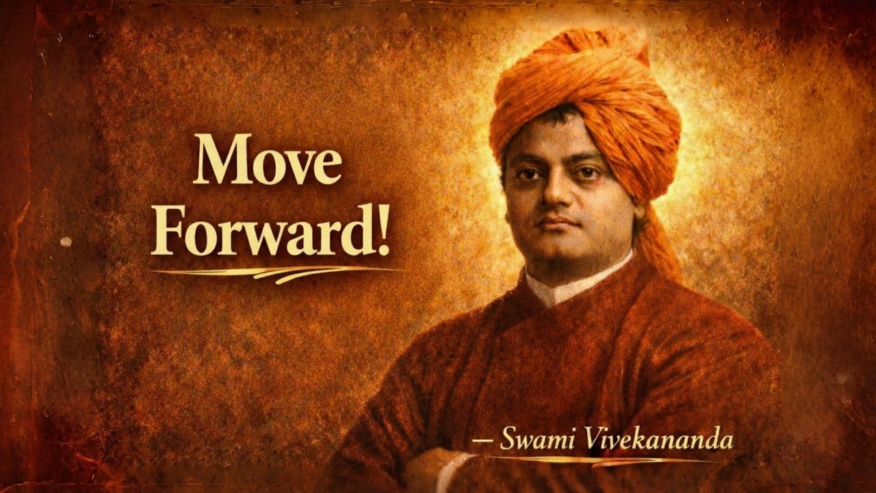 Move Forward with Fearless Determination | Motivation by Swami Vivekananda  Wave Inspire