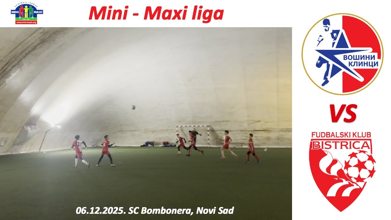 FK Vošini klinci - FK Bistrica | U-11 g. 2014. Mini Maxi liga