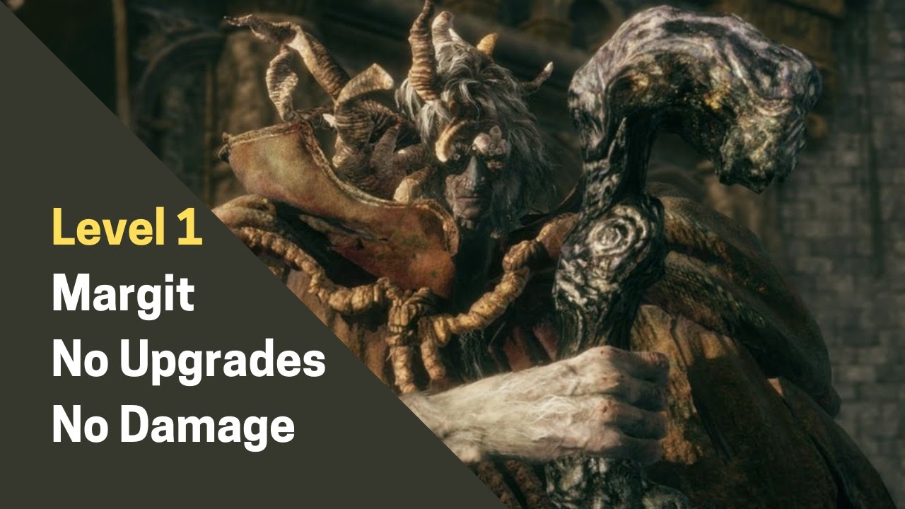 Elden Ring Level 1 No Upgrades - Margit, the Fell Omen | No Damage