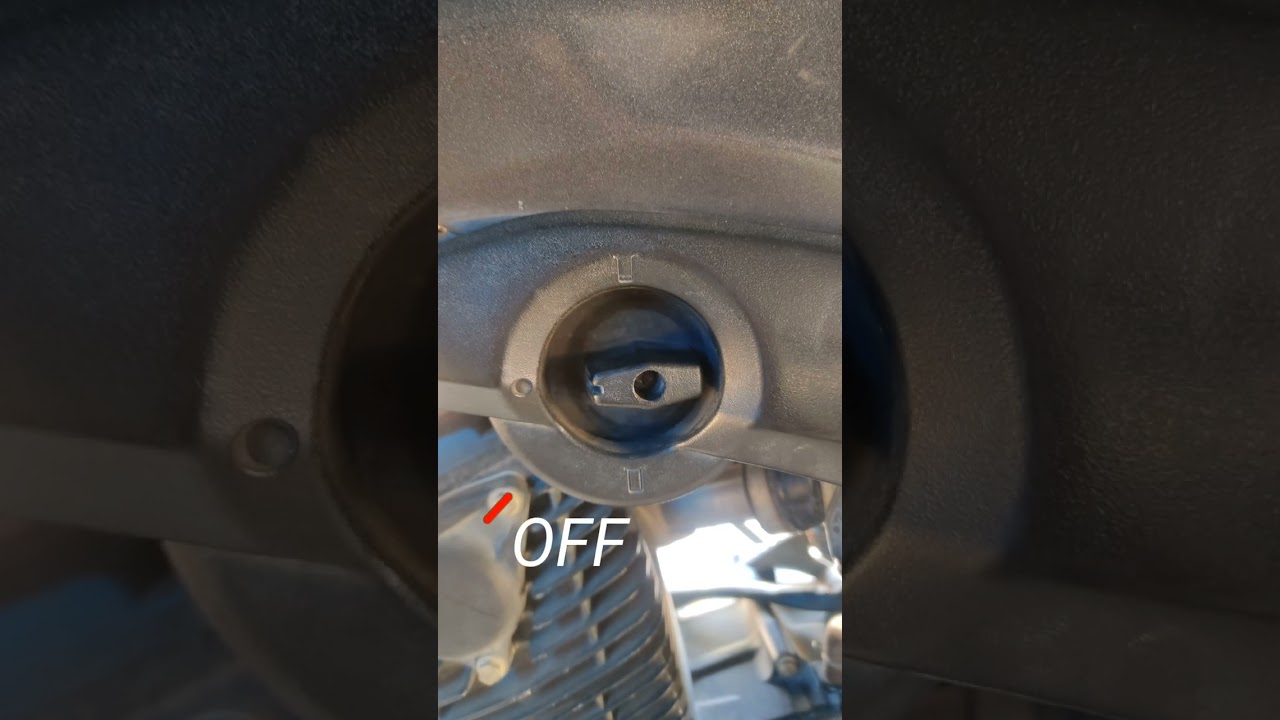 Honda livo Fuel ON OFF Switch