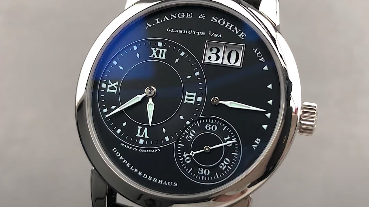 Recenzja zegarka A. Lange & Sohne Lange 1 101.029 A. Lange & Sohne