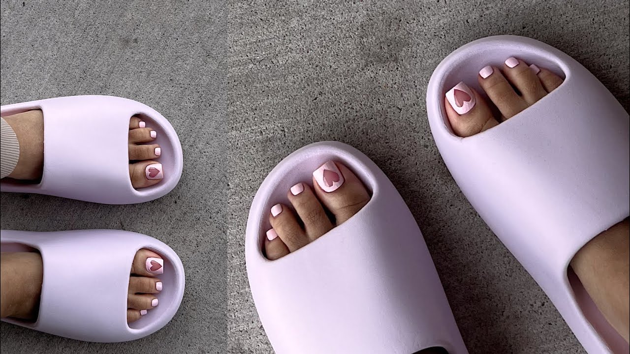 SUMMER PEDICURE + TOENAIL EXTENSIONS AT HOME 💕