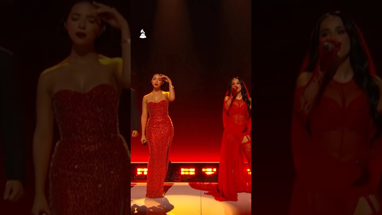 Por el contrario .Becky G, Angela Aguilar y Leonardo Aguilar  premios Latin Grammy's 2024