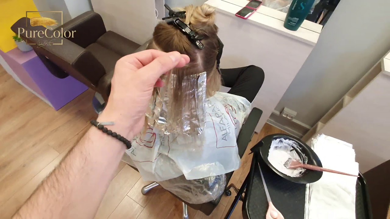 Balayage - Foilyage Dimensional-lights / Balayage Blond