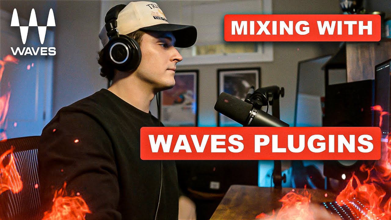 Making a song from SCRATCH with WAVES Plugins (FL STUDIO 21)