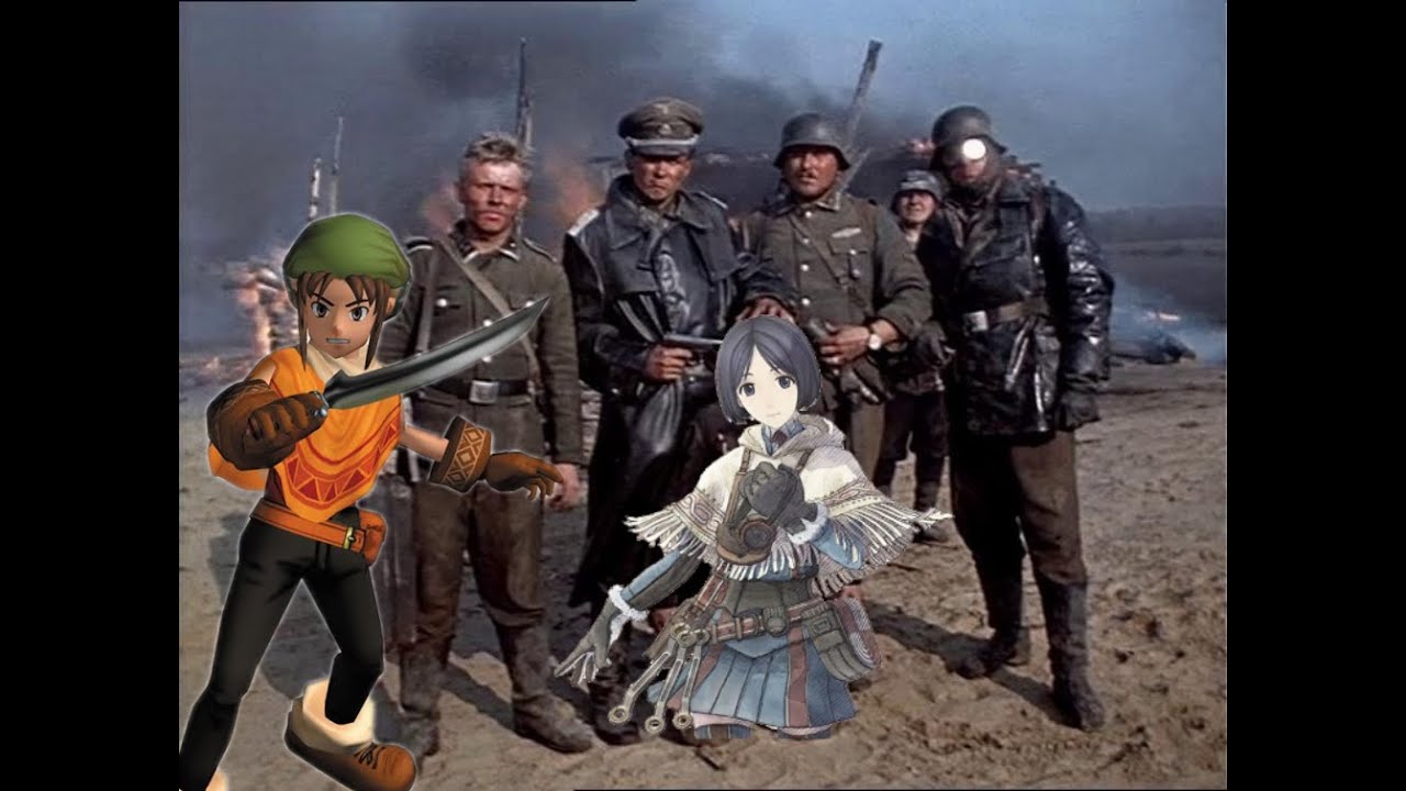 Valkyria Chronicles 1 episode 3 Isara is discriminated and she almost dies