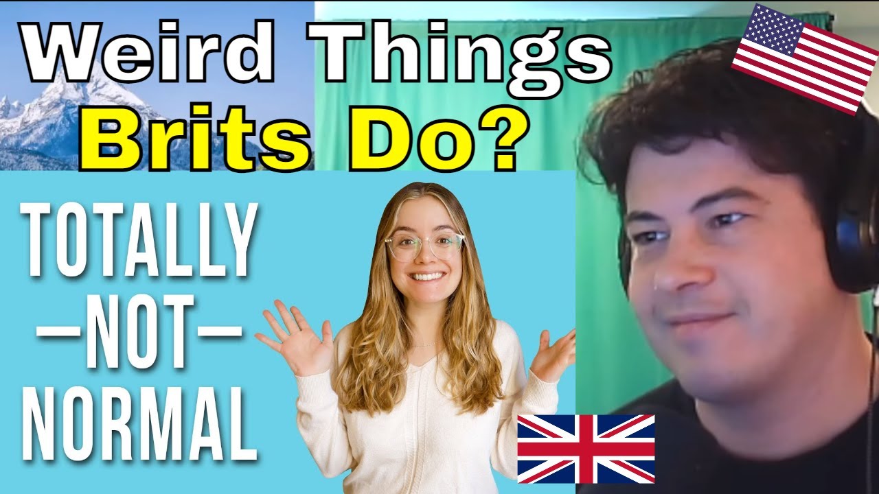 American Reacts 9 Weird Things British People Do (that they think is normal!)