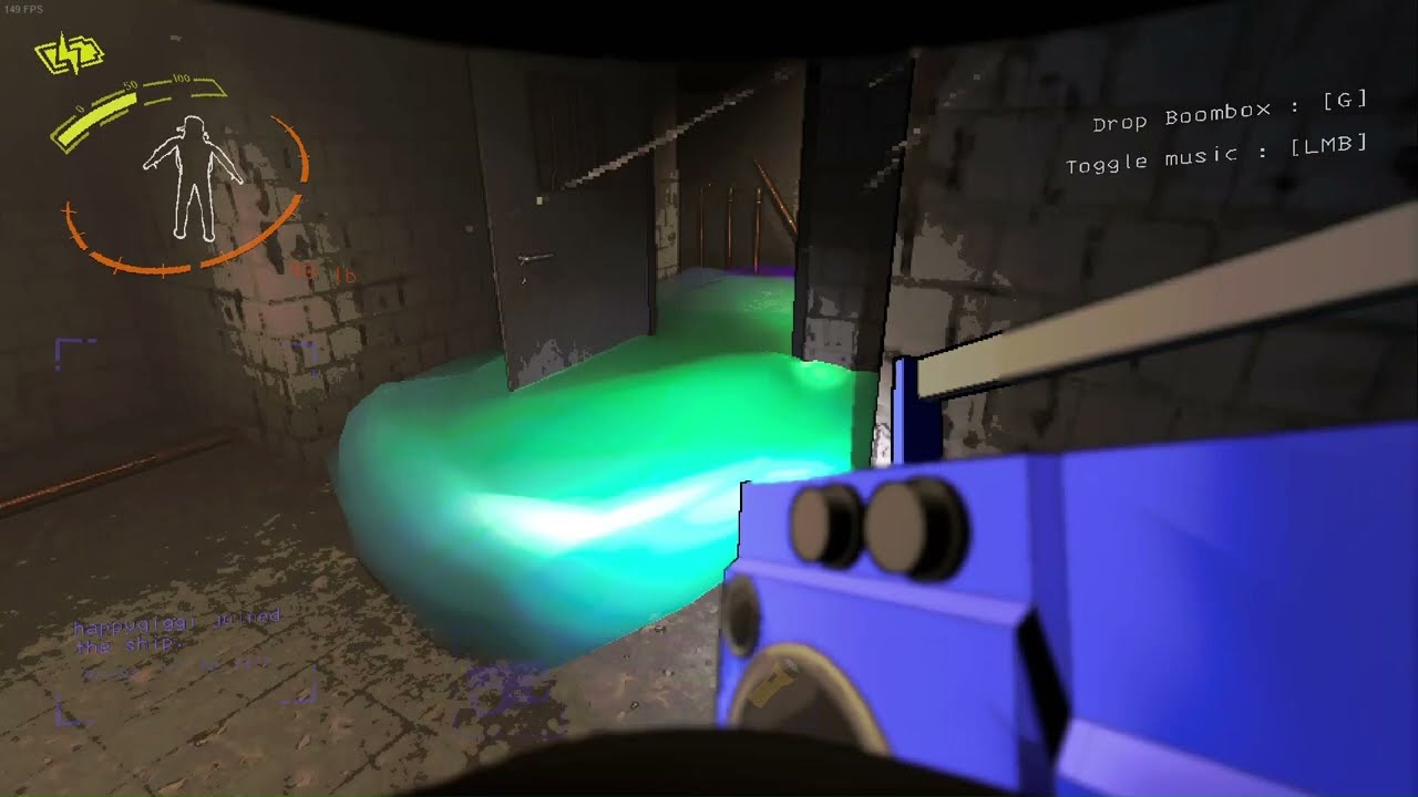 Lethal company boombox make slimes friendly.