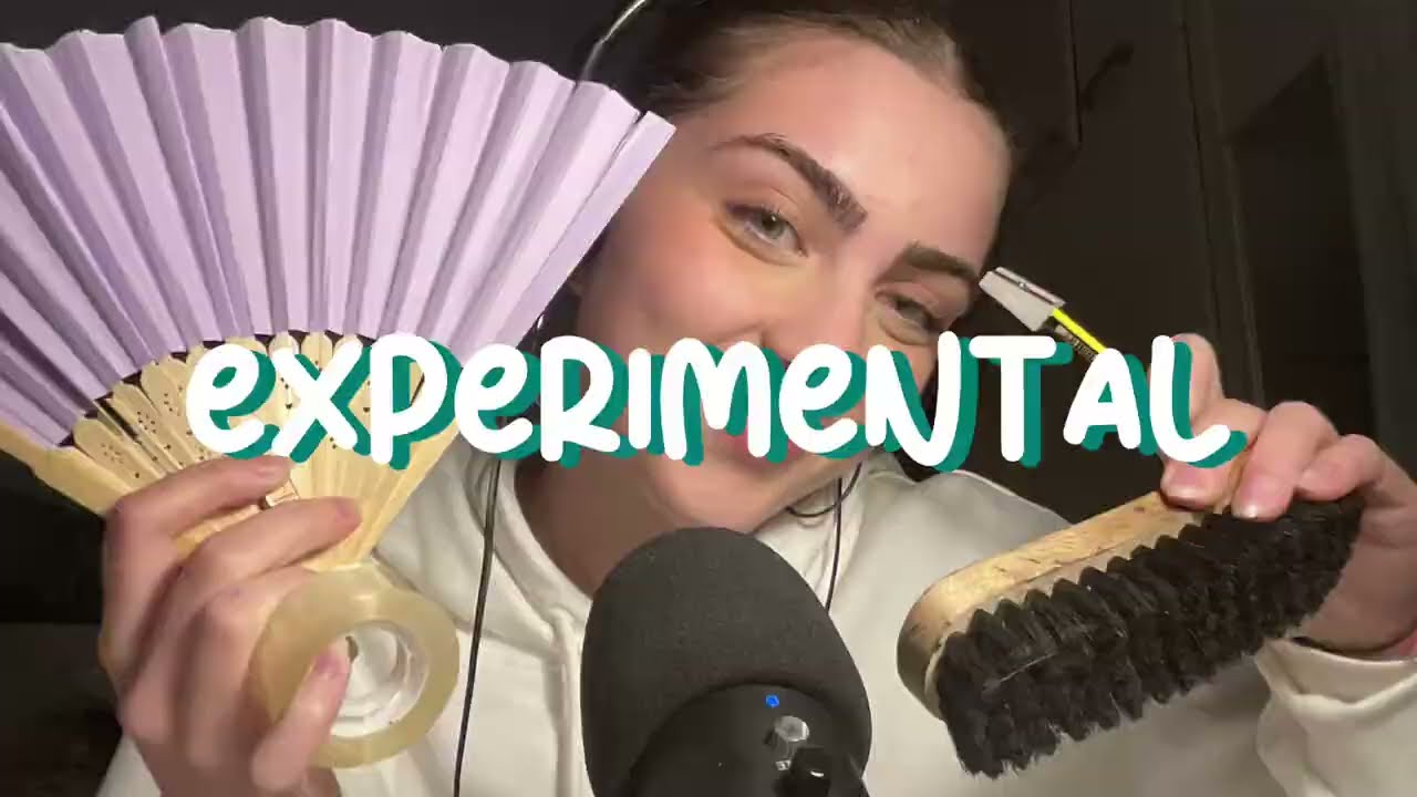 ASMR experimentando con triggers NUEVOS || Paulita ASMR 