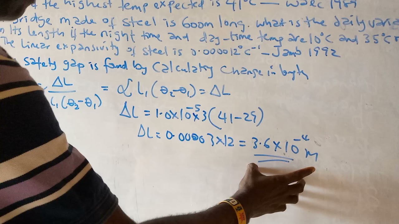 Linear expansivity