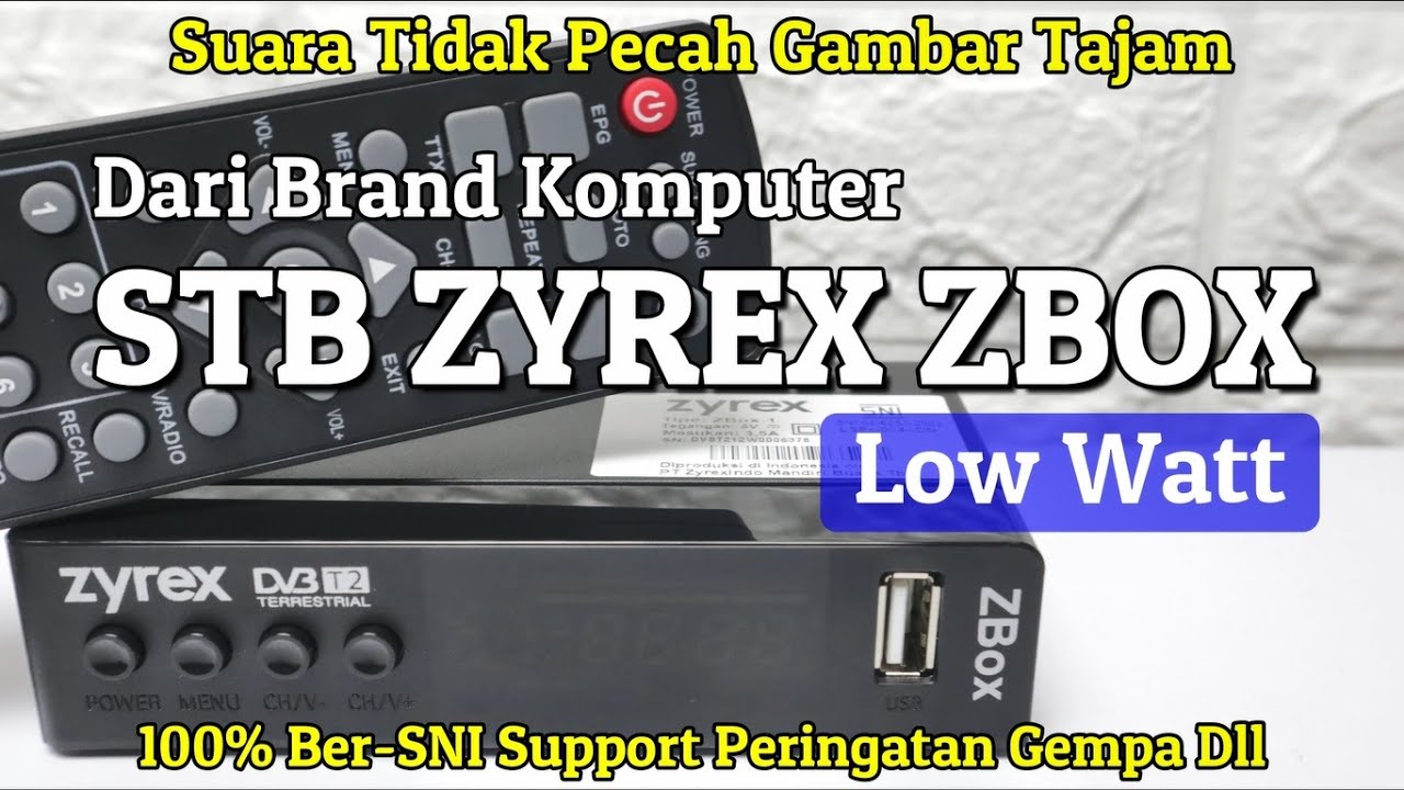 Review STB Zyrex ZBox 1 Intip Fitur & Kejutan Yang Dihadirkan Brand Komputer Untuk STB TV Digital