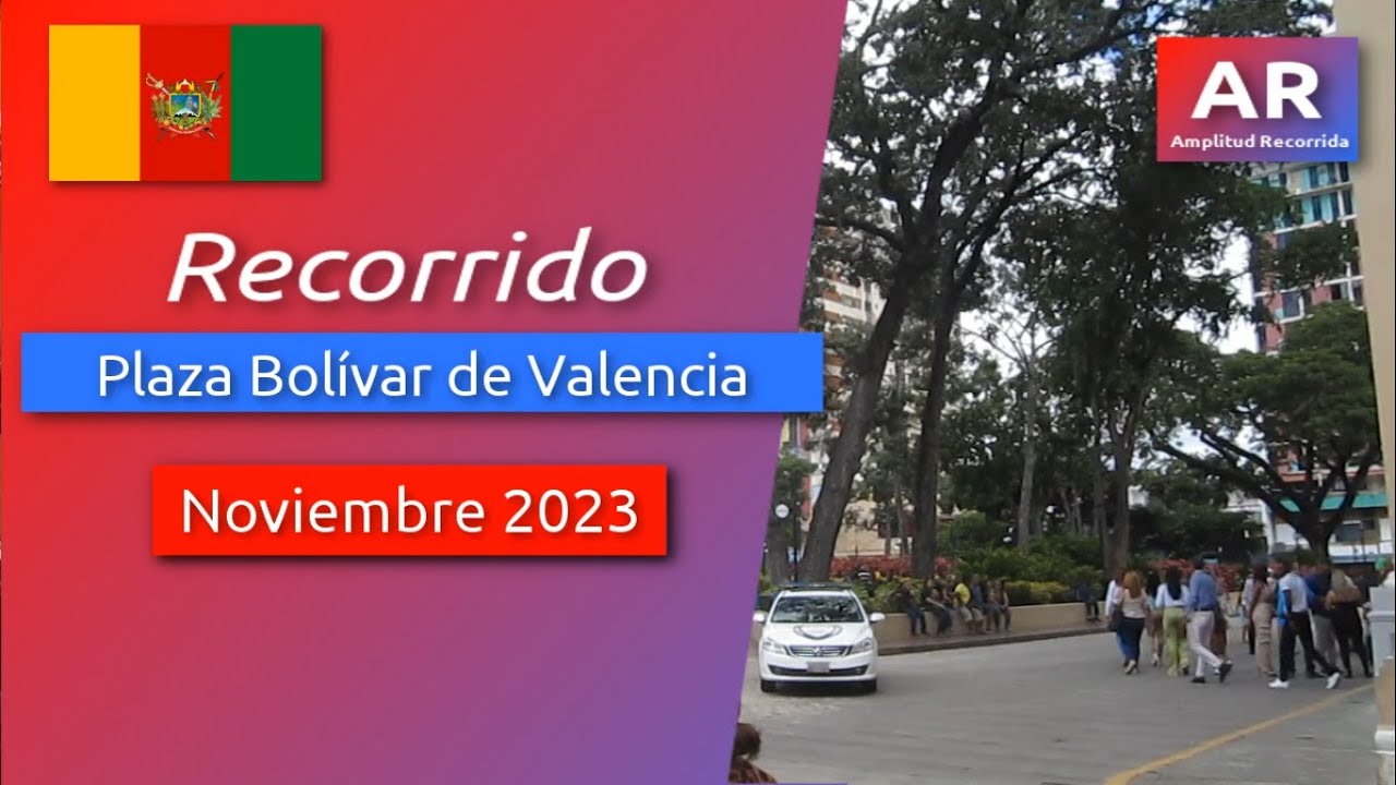 🇻🇪 Recorrido por la Plaza Bolívar de Valencia Noviembre 2023 | #venezuela #carabobo #valencia