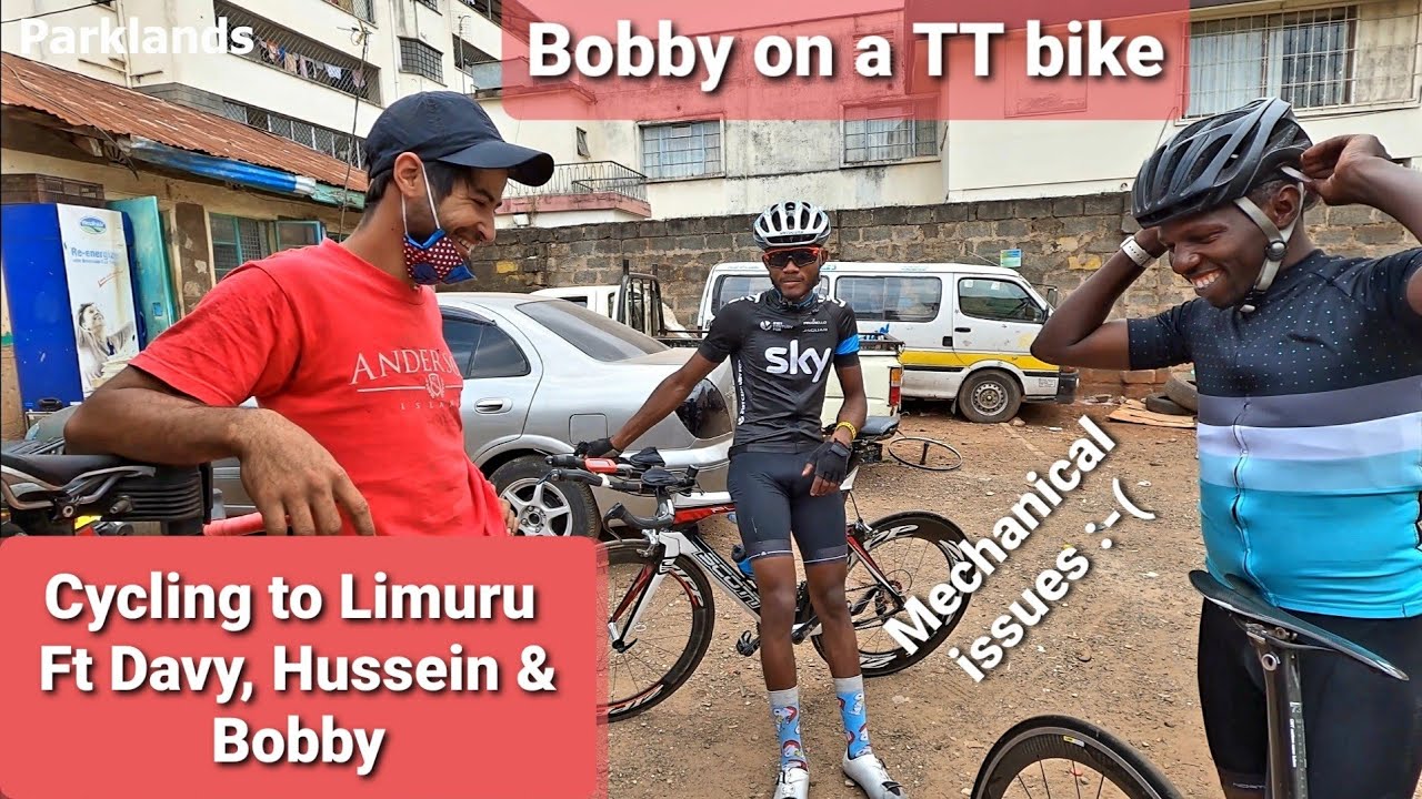 Limuru Out and Back Cycle With Bobby And Davy Ft Hussein!