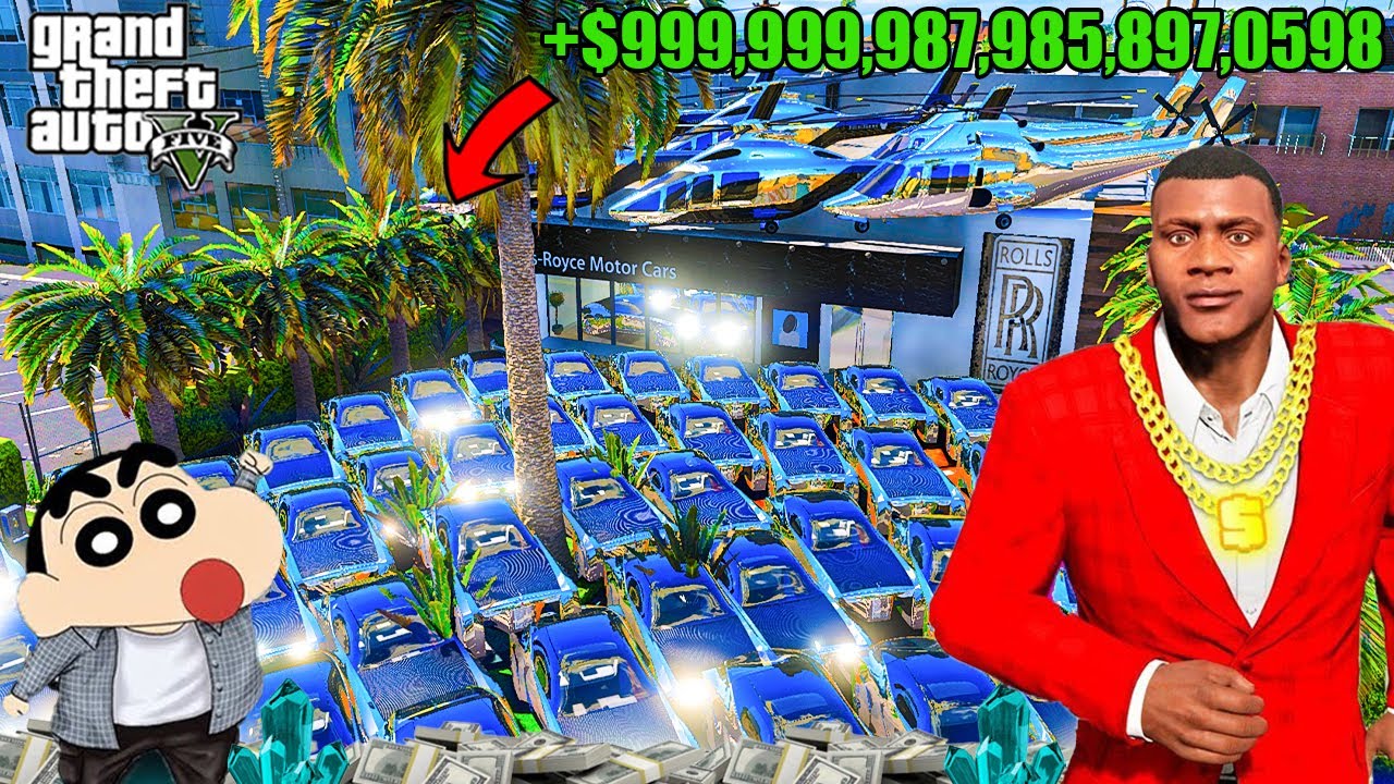 Franklin PIZZABOY OPEN NEW BILLIONAIRECAR Showroom In GTA5 || LEOgamerZ