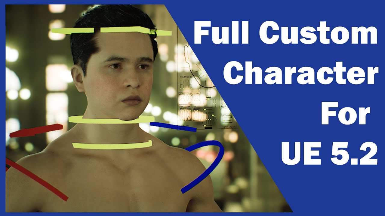 Metahuman Full Head and Body Customization in Unreal Engine 5.2