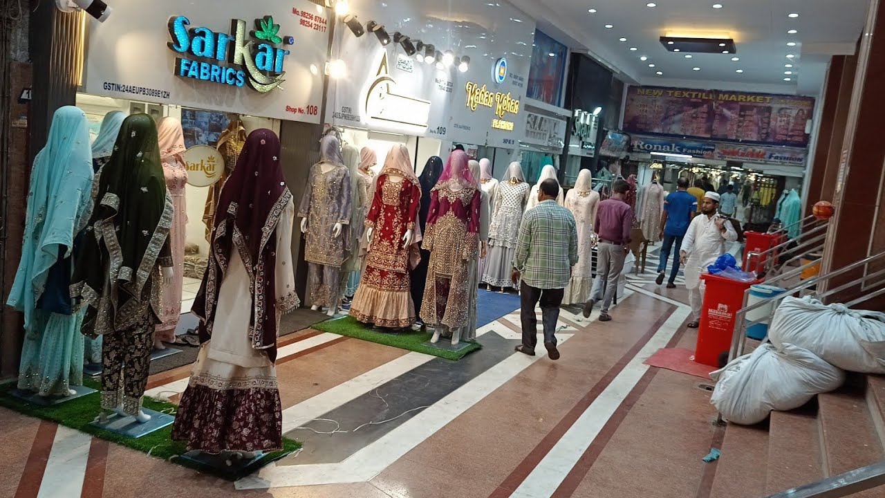 Shri Shyam market| ladies suit wholesale market Surat/ Surat textile market