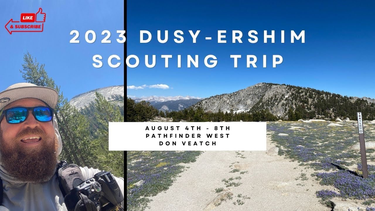 2023 Dusy-Ershim OHV trail scouting hike.