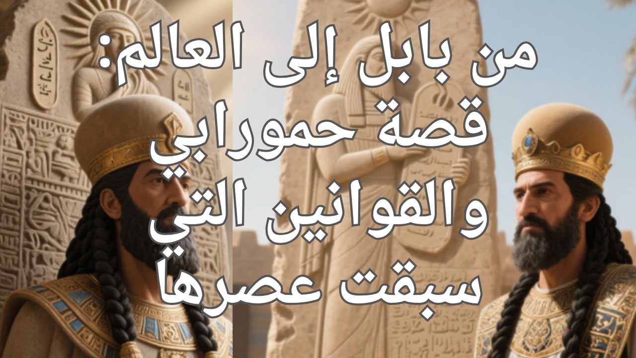 شريعة حمورابي: أقدم القوانين التي نظّمت حياة الإنسان
