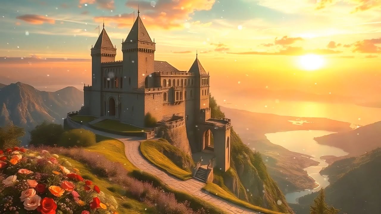 Mountain Castle at Sunset &ndash; Relaxing Music for Work, Study & Productivity