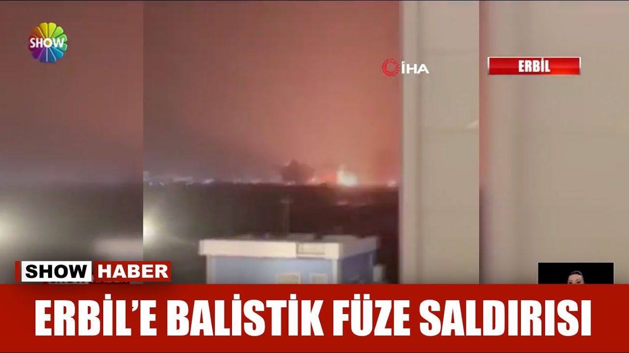 Erbil'e balistik füze saldırısı