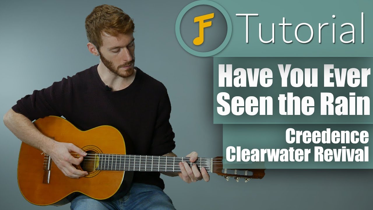 Creedence Clearwater Revival - Have You Ever Seen the Rain | Gitarren Tutorial | Anfänger | Jamflix