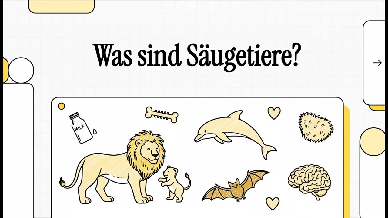 Was sind S&auml;ugetiere? | EINFACH ERKL&Auml;RT