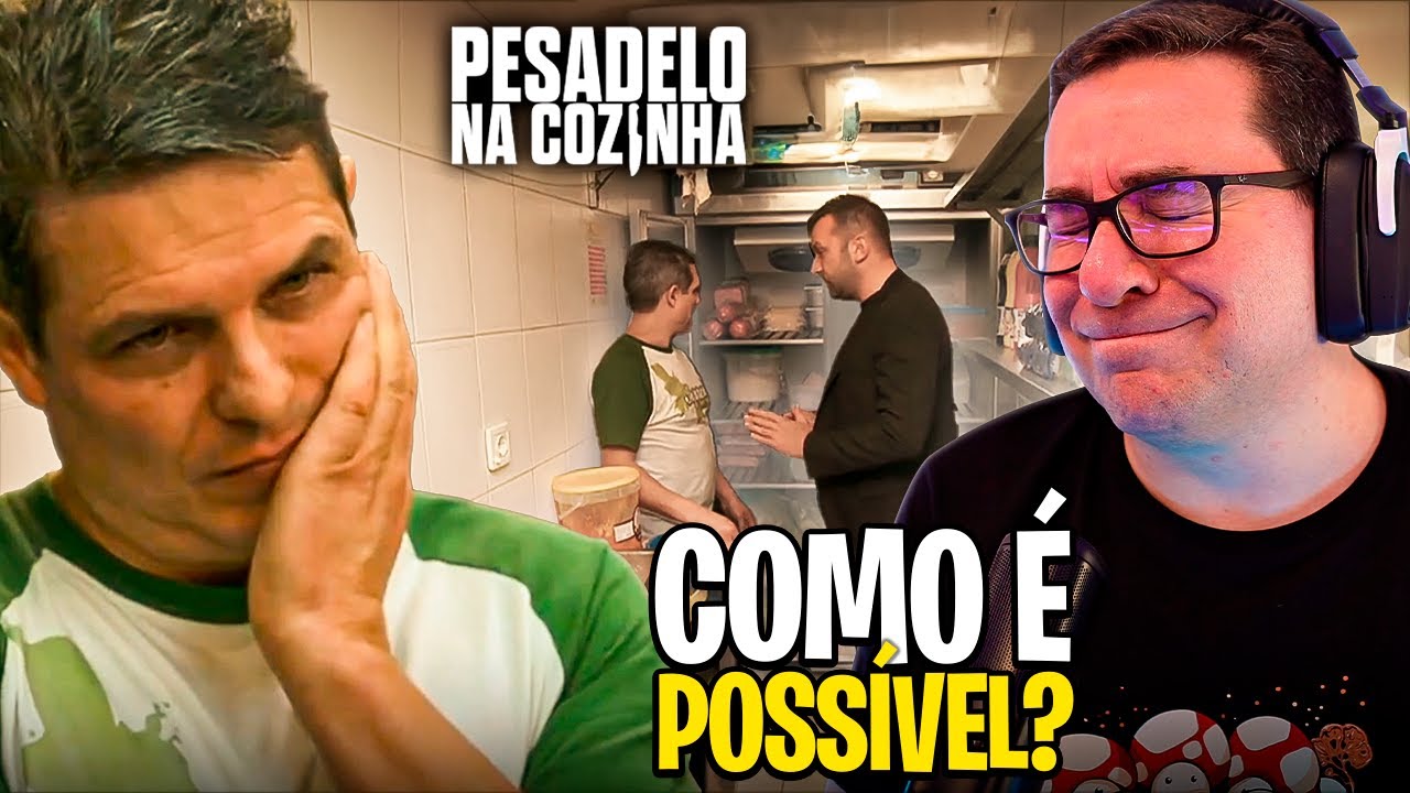 RIC REAGE PESADELO NA COZINHA PORTUGAL 🇵🇹  | PIZZARIA SUPREMA EP 4 - PT 1 NÃO ACREDITO NESTA COZINHA