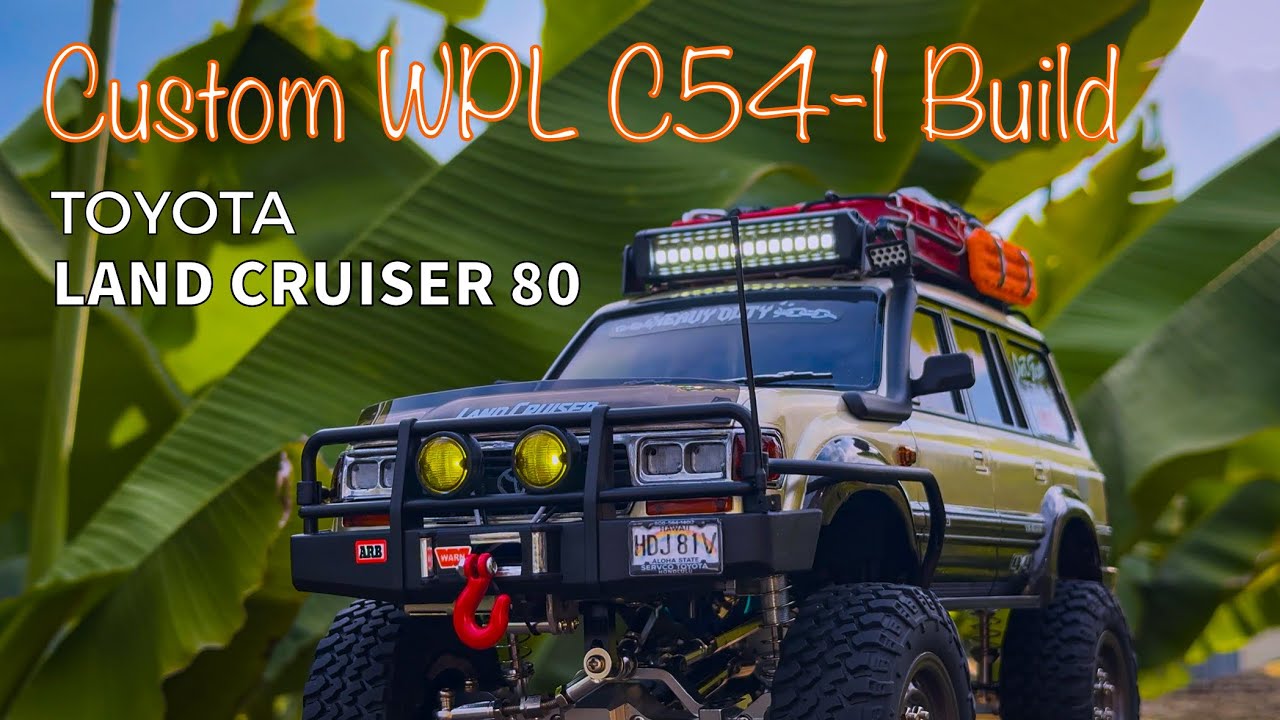 WPL C54-1をカスタムしてみました [LAND CRUISER 80]