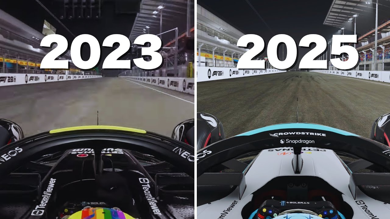 Evolution of Las Vegas in F1 Games | 2023-2025