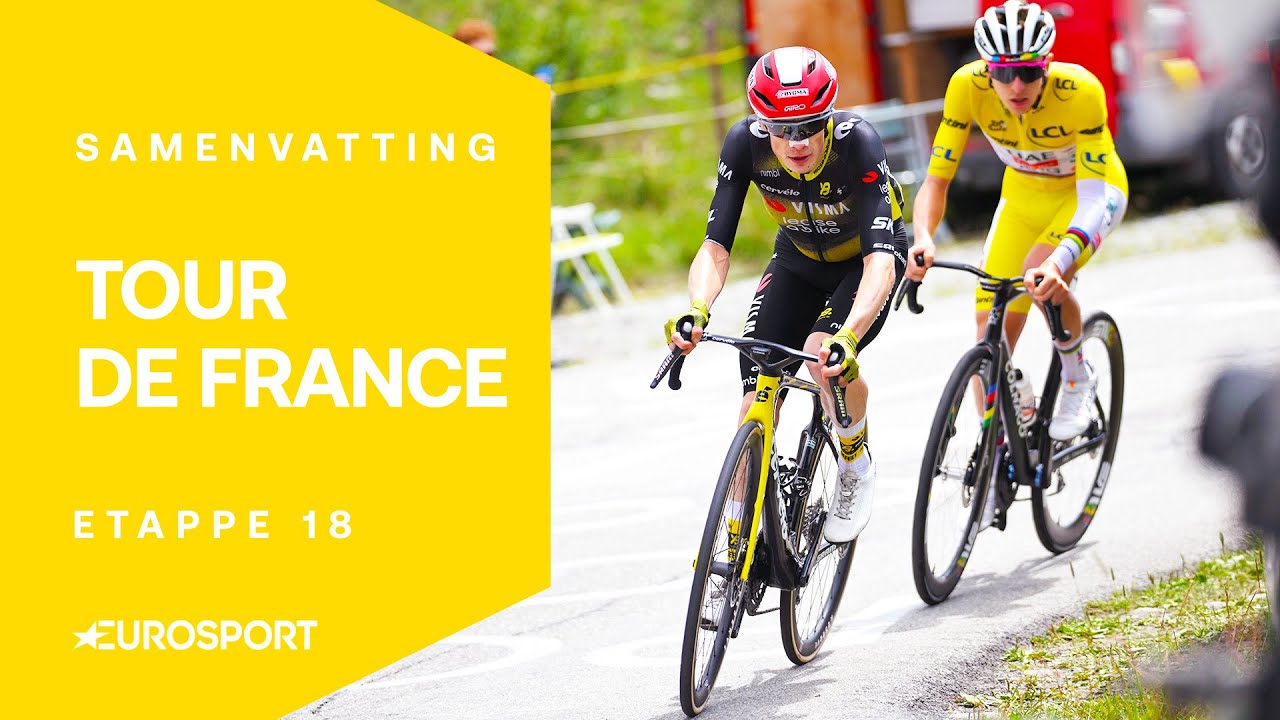 STRIJD barst vroeg los in KONINGINNENRIT | Tour de France 2025 | Samenvatting Etappe 18