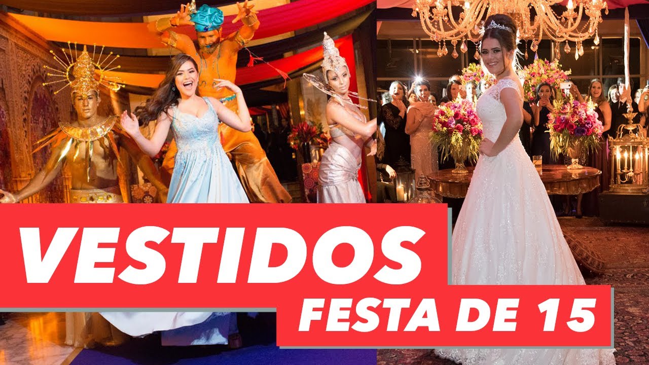 FESTA DE 15 ANOS MAISA - VESTIDOS