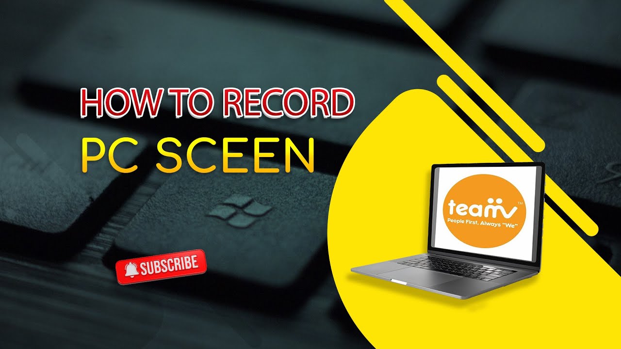 How to Record PC Screen with Free Software via OBS Studio | Team Variance