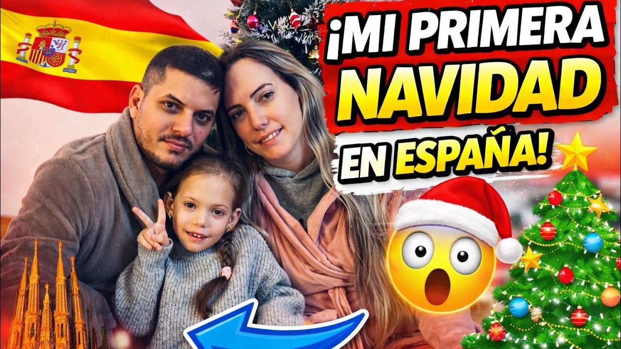 Primera Navidad en España. Armamos juntos el árbol de navidad. Mi primer video en España.