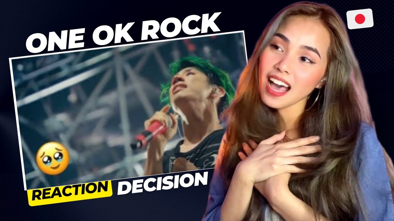 ONE OK ROCK- DECISION JAPAN TOUR LIVE|FILIPINA REACTION