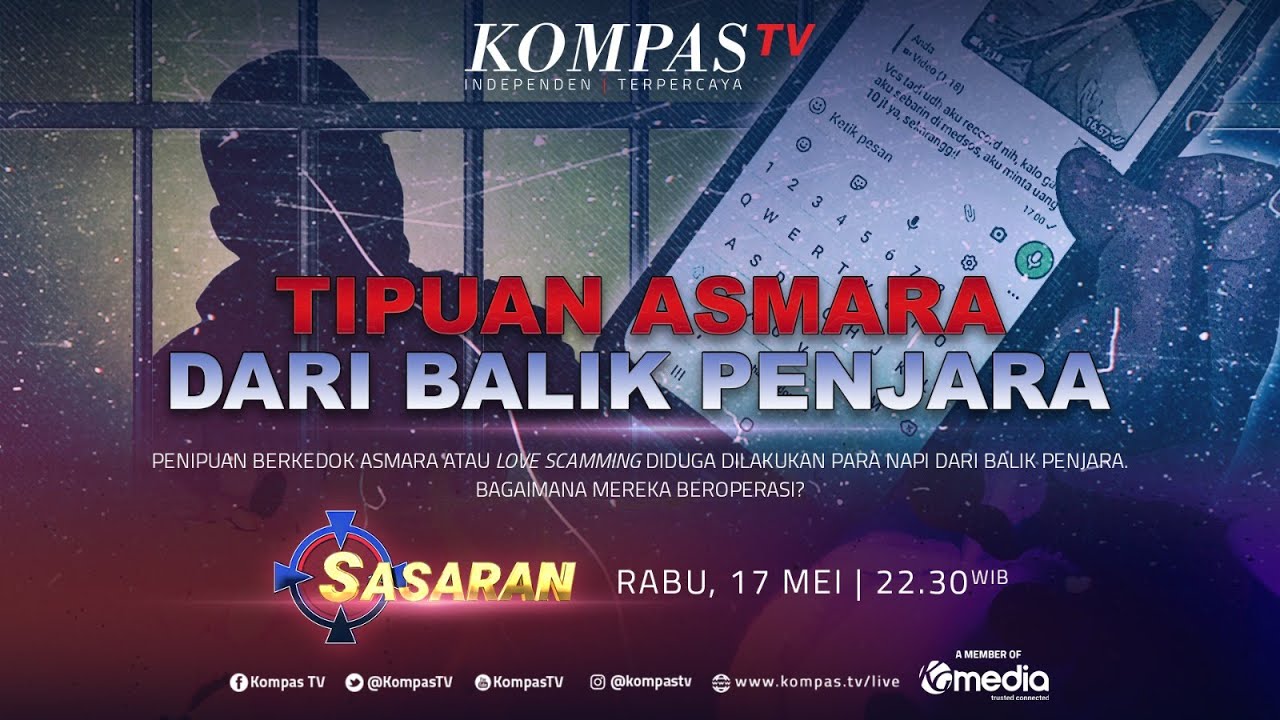 [FULL] Berkedok Cinta, Love Scam Dilakukan dari Balik Penjara | SASARAN