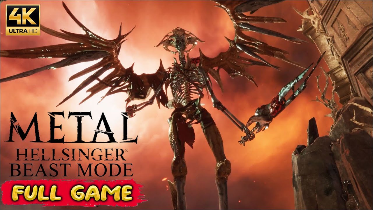 Metal: Hellsinger BEAST DIFFICULTY Gameplay Walkthrough FULL GAME [4K ULTRA HD] - No Commentary