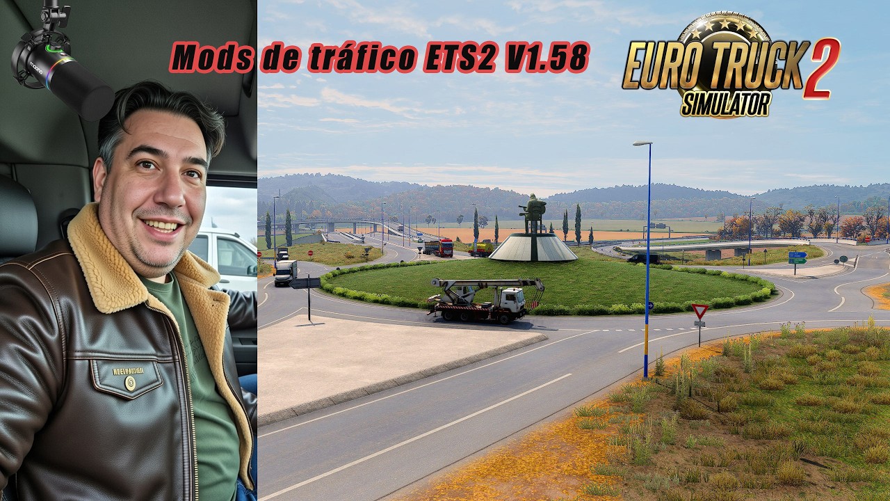 🧑‍🔧Mods de tráfico ETS2 V1.58🧩2026🧩🖼️PNG🎨Snowy Moon🌿