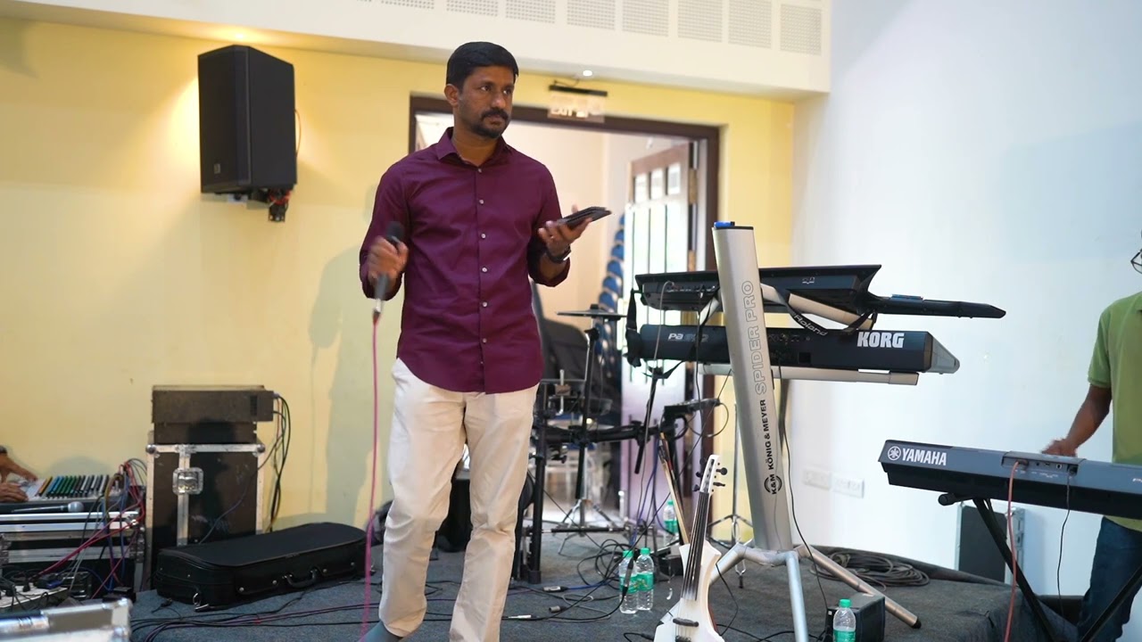 ninsnehathal ene nirakane  live