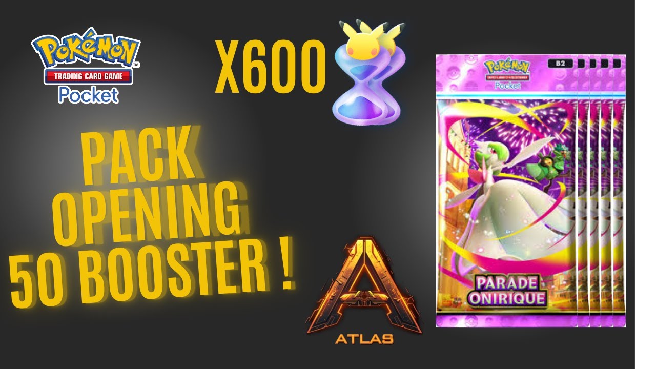 PACK OPENING POCKEMON POCKET ! 50 booster sur la NOUVELLE EXTENSION !
