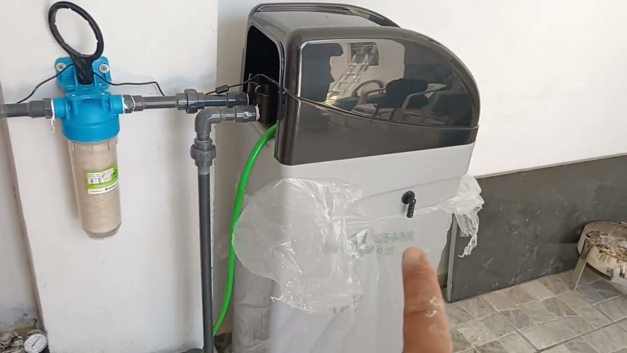 . Installation d’un adoucisseur 35L + UV 30W 💧 | Eau potable sans calcaire !