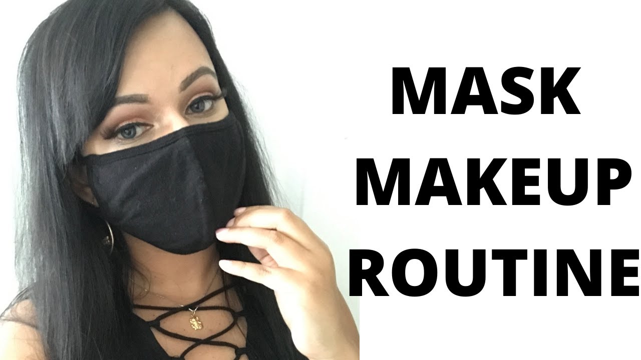 How To Apply Mask Makeup 2020/ Makeup For Face Mask Tutorial